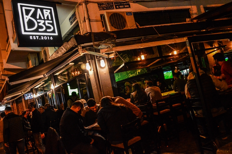 Bar 35 on Saturday Night